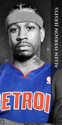Allen Iverson Jerseys | Official Website of BBallOne.com