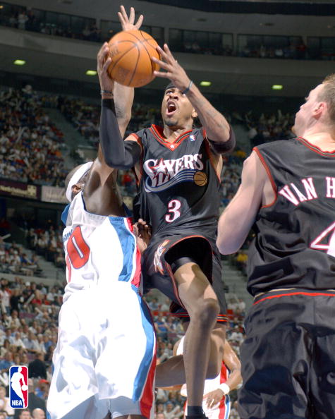 Allen Iverson Sixers | BBallOne.com