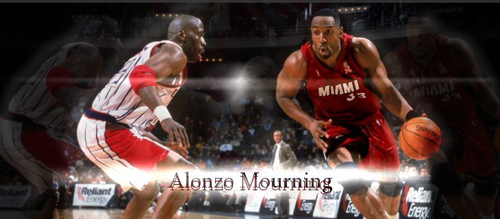 Alonzo Mourning Banner