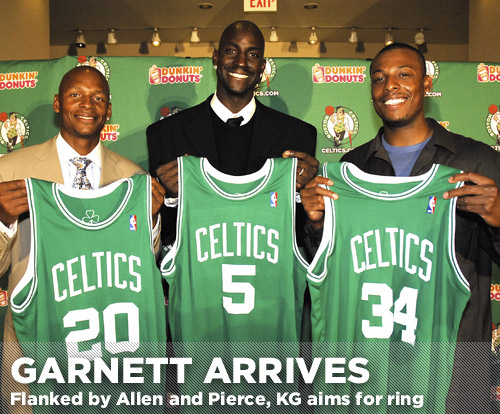 Kevin Garnett Boston Celtics | BBallOne.com