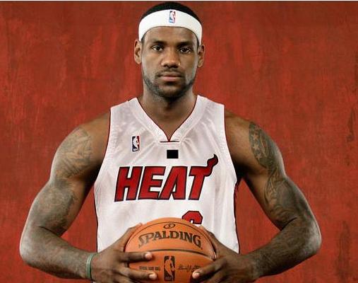 LeBron James Heat | BBallOne.com
