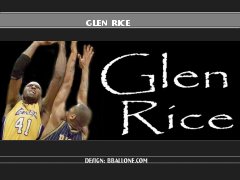 Glen Rice Wallpaper | NBA Wallpaper | BBallOne.com