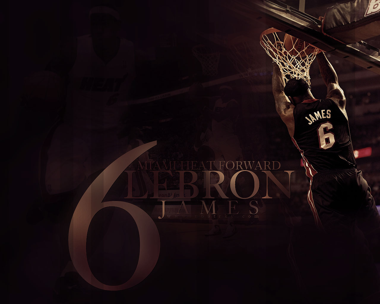 LeBron James NBA Wallpaper | NBA Wallpaper | Official Website of BBallOne.com