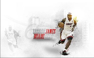 LeBron James NBA Wallpaper | NBA Wallpapers | Official Website of BBallOne.com