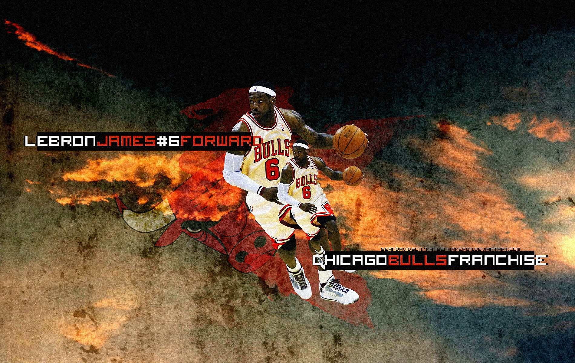 LeBron James NBA Wallpaper | NBA Wallpaper | Official Website of BBallOne.com