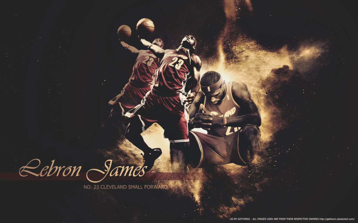 LeBron James NBA Wallpaper | NBA Wallpaper | Official Website of BBallOne.com