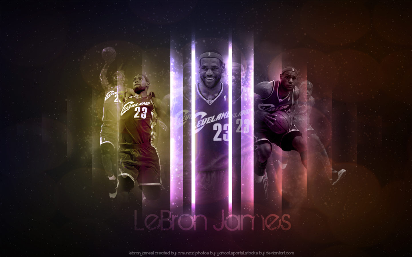 LeBron James NBA Wallpaper | NBA Wallpaper | Official Website of BBallOne.com