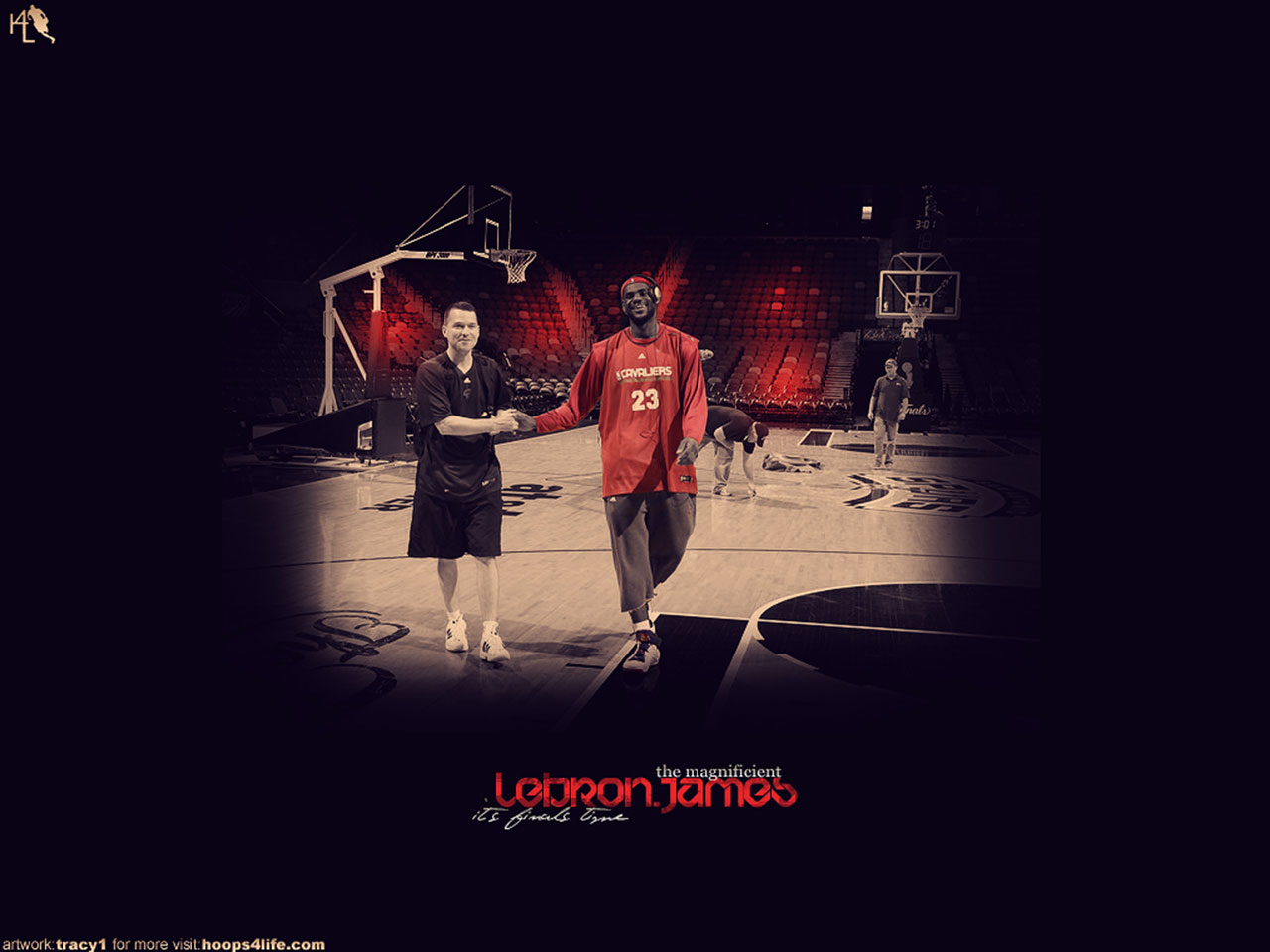 LeBron James NBA Wallpaper | NBA Wallpaper | Official Website of BBallOne.com