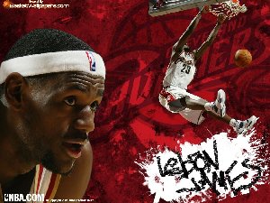 LeBron James NBA Wallpaper | NBA Wallpapers | Official Website of BBallOne.com